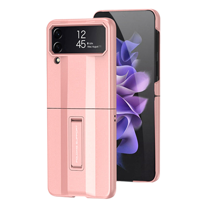GKK Supercar Series For Samsung Galaxy Z Flip4 5G Kickstand Hard PC Phone Case Elastic Strap Hinge Protection Cover GKK Supercar Series For Samsung Galaxy Z Flip4 5G Kickstand Hard PC Phone Case Elastic Strap Hinge Protection Cover